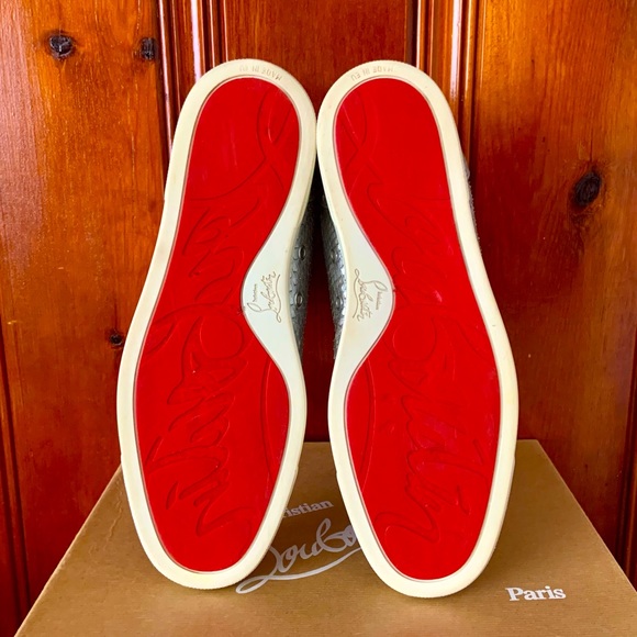 C. Louboutin Rantus Orlato Silver Python EU 43 - Picture 6 of 9